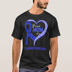 Mam van het Guillain Barre Syndrome Warrior Rib T-shirt