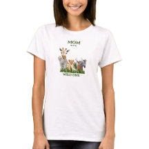 Mam van het Wild One Oerwoud Theme T-Shirt