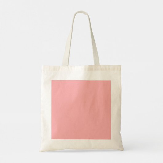 Mam van meisjes Fun Love Custom Quote Roze Tote Bag (Achterkant)