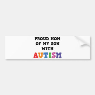 Mam van mijn zoon met autisme bumpersticker