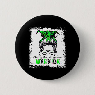Mam van Nephrotic Syndrome Warrior Green Ribbon Ma Ronde Button 5,7 Cm