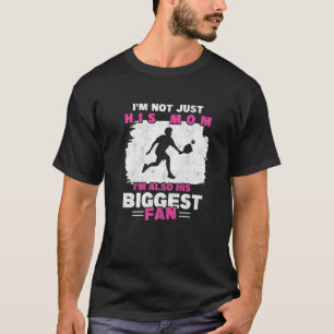 Mam van Pickleball Player Boy Moeder Paddleball Pi T-shirt
