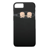 Mam van tweelingen van de zwangerschap Case-Mate iPhone case (Achterkant)