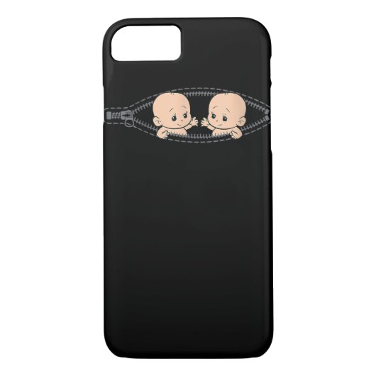 Mam van tweelingen van de zwangerschap Case-Mate iPhone case (Achterkant)