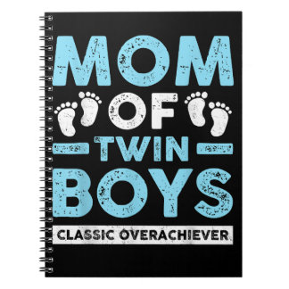 Mam van Twin Boys Classic Overhaalver Twin Ma Twi Notitieboek