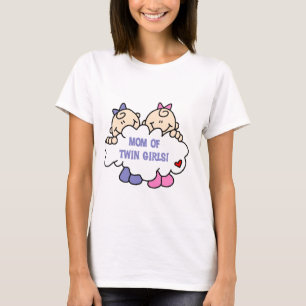 Mam van Twin Girls Tshirts en Gifts