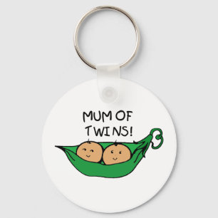 Mam van Twin Pod Sleutelhanger