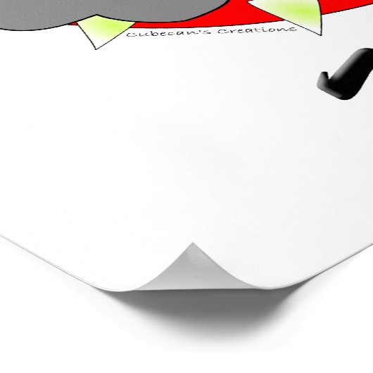 Mam van USMC Devil Dog Poster (Hoek)