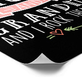 Mam van vrouwen ik heb twee titels voor moeder en poster (Hoek)