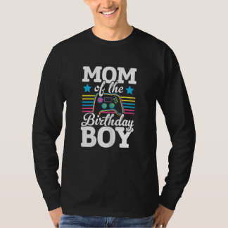 Mam van vrouwen van de Birthday Boy Video Game Pla T-shirt