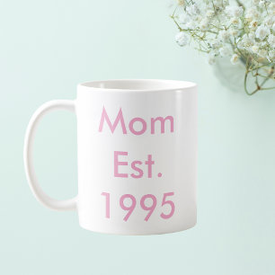 Mam Vast Jaar Gepersonaliseerd Koffiemok