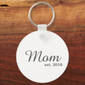 Mam vestigde sleutelhanger (Voorkant)