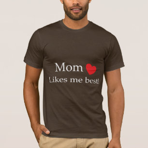 Mam vindt me het beste t-shirt