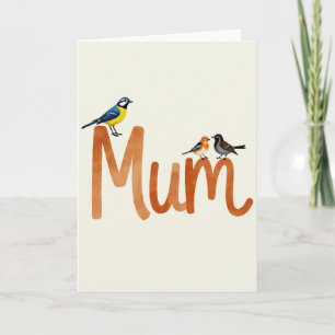 Mam Vogel Illustratiekaart Kaart