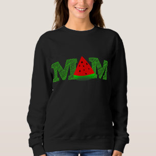 Mam Watermelon Funny Summer Fruit Moederdag Trui