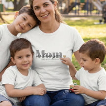 Mam We Love You Zwarte Script