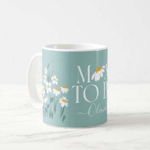 Mam wordt een nieuwe babycadeau voor baby shower m koffiemok
