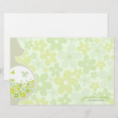 Mam wordt | Neutrale dank voor Baby Opmerking — St Briefpapier (Voorkant / Achterkant)