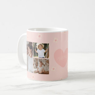 Mama 6 Foto Gepersonaliseerde Moederdag Koffie Mok