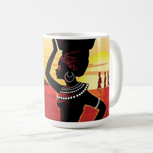mama africa queen mug (Devant droit)