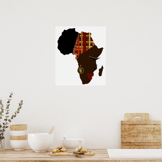 Mama Afrika Poster (Keuken)