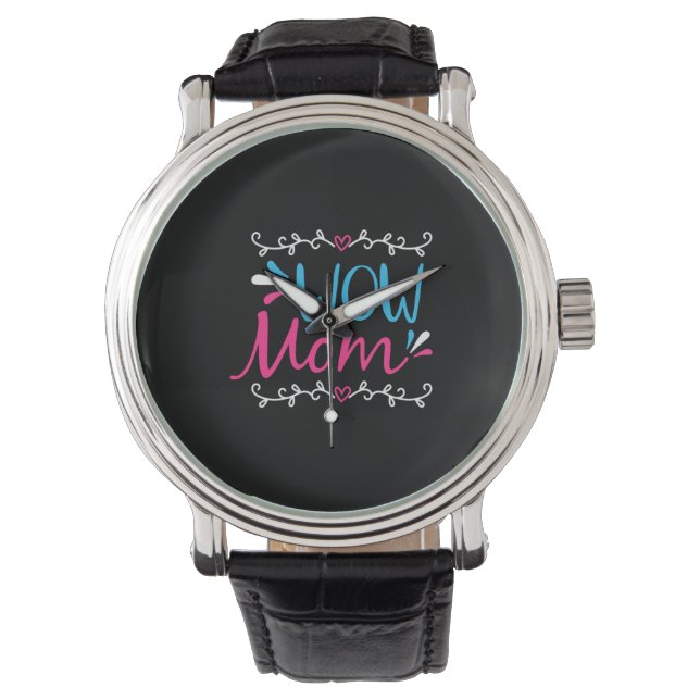 Mama Art Wow Horloge (Voorkant)