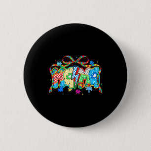 Mama autisme bewustzijn autistisch steun coquette ronde button 5,7 cm