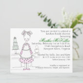 Mama Bakes - Cuisine Nuptiale Douche Invitation (Debout devant)