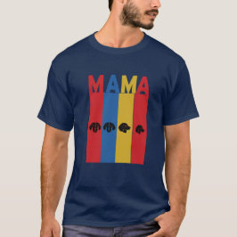 MAMA Basic Donker T-shirt