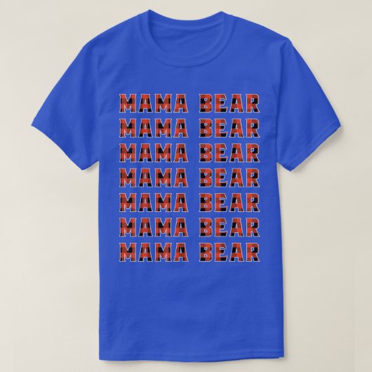 Mama Bear 1245 T-shirt (Design voorkant)