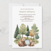 Mama bear aventure attend une invitation baby show (Devant)