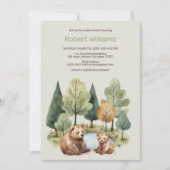 Mama bear aventure attend une invitation baby show (Devant)