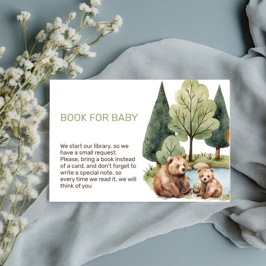 Mama bear aventure attend une invitation baby show