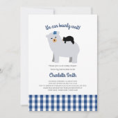 Mama Bear Baby Bear baby shower invitation (Devant)