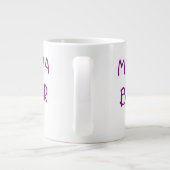 Mama Bear Coeur rose Mug (Dos)