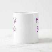 Mama Bear Coeur rose Mug (Devant)