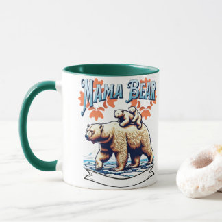 Mama Bear Coffee Mug | Cadeau mignon pour maman et