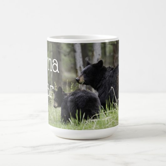 Mama Bear Coffee Mug Cup Mère Cadeau (Centre)