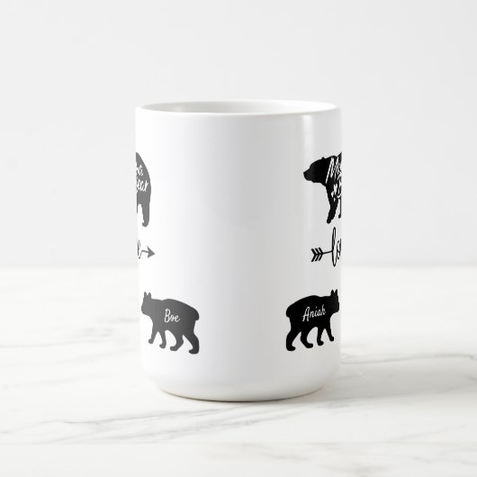 Mama Bear et Cubs Coffee Mug (Centre)