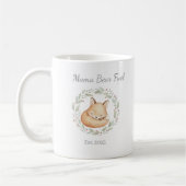 Mama Bear Fuel Watercolor Fox Mug (Gauche)