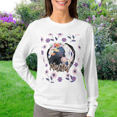 "Mama Bear Hug" T-shirt à manches longues pour la