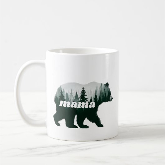 Mama Bear Mug (Gauche)