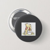 Mama Bear New Mom  Ronde Button 5,7 Cm (Voorkant /achterkant)