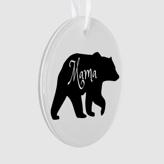 Mama Bear noir et blanc (devant)