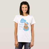 Mama Bear to Be Baby shower Cute Bear T-Shirt (Devant entier)