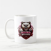 Mama Bears Women’s Bowling Team Logo Koffiemok (Links)