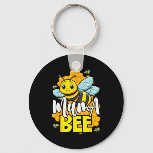 Mama Bee Familie Bij Eerste Bijendag Outfits Sleutelhanger