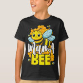 Mama Bee Family Bee First Bee Day Outfits T-shirt (Voorkant)