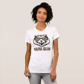Mama Beer Animal Print T-shirt (Voorkant volledig)