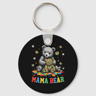 Mama Beer Autisme Mama Oma Autisme Bewustzijn Sup Sleutelhanger